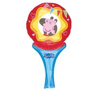 Peppa Pig Inflate-a-Fun Balloons 6"/15cm w x 12"/30cm h A05