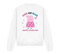 Peppa Pig Jersey Pink Or Blue Aunty Pig Loves You para Mujer (TV21380)