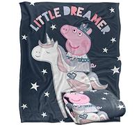 Peppa Pig Kids Silky Touch Blanket, 152 x 127 cm Little Dreamer