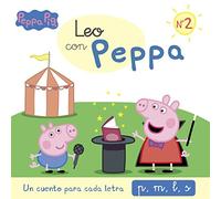 Peppa Pig. Lectoescritura - Leo con Peppa. Un cuento para cada letra: p, m, l, s (Altea)