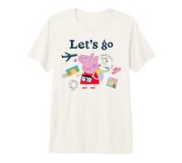 Peppa Pig Let's Go Camiseta Premium