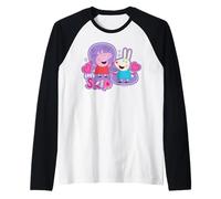 Peppa Pig Lets Skip Camiseta Manga Raglan