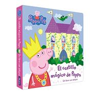 Peppa Pig. Libro de cartón con solapas - El castillo mágico de Peppa: Un libro de cartón con solapas