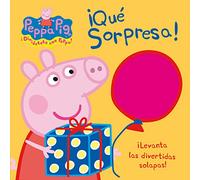 Peppa Pig. Libro de cartón con solapas - ¡Qué sorpresa!: Libro con solapas