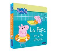 Peppa Pig. Llibre de cartró - La Pepa va a la piscina