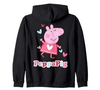 Peppa Pig Love Hearts Pose Happy Friends Fun Classic Forever Sudadera con Capucha