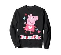Peppa Pig Love Hearts Pose Happy Friends Fun Forever Classic Sudadera