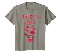 Peppa Pig Love Is The Answer Valentine Camiseta