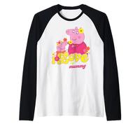 Peppa Pig Love My Mummy Dia de la Madre Camiseta Manga Raglan