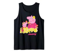 Peppa Pig Love My Mummy Dia de la Madre Camiseta sin Mangas