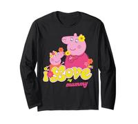 Peppa Pig Love My Mummy Dia de la Madre Manga Larga