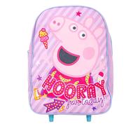 Peppa Pig Maleta Infantil Con Ruedas Tipo Trolley Rosa 42cm