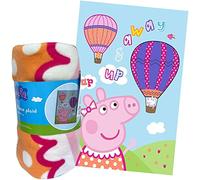 Peppa Pig Manta Polar de poliéster para niños 100 x 140