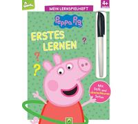 Peppa Pig Mein Lernspielheft - Erstes Lernen: Ab 4 Jahren I Mit Stift und abwischbaren Seiten I Peppa Wutz