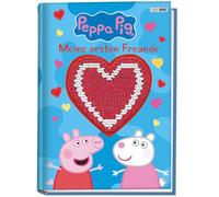 Peppa Pig: Meine ersten Freunde: Freundebuch mit Wendepailletten