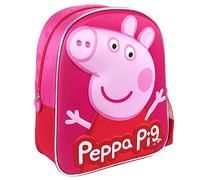 Peppa Pig Mochila infantil 3D, Talla única Color