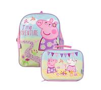 Peppa Pig Mochila y Fiambrera Niña Rosa