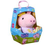 Peppa Pig Muñeca Bebé Evie Con Manta Juguete De Peluche Suave