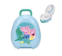 Peppa Pig My Carry Potty - Orinal de viaje con personajes, galardonado asiento de inodoro portátil para niños pequeños para llevar a todas partes (George Pig)