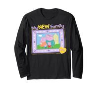 Peppa Pig New Family Photo Frame Manga Larga