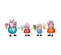 Peppa Pig Pack 4 Figuras de la Familia 4 Mod. sdos, Multicolor (Hasbro F3762)