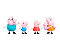 Peppa Pig, Set de Figuras Peppa y su Familia de Cinco