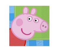 Peppa Pig Party servilletas (paquete de 16)