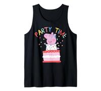Peppa Pig Party Time Birthday Camiseta sin Mangas