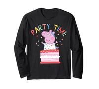 Peppa Pig Party Time Birthday Manga Larga