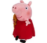 Peppa Pig - Peluche, 25 cm, color rosa (TY 96230TY) , color/modelo surtido | Peluche suave para abrazar, 25 cm