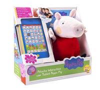 PEPPA PIG- Peluche Interactivo con Tablet Peppa Pig (voz en castellano)