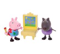 Peppa Pig Peppa & Danny Dog Painting Action Figure