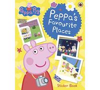 Peppa Pig – Los lugares favoritos de Peppa – Libro de escenas con pegatinas