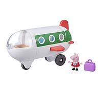 Peppa Pig Peppa's Adventures, en Avión Peppa, Juguete Preescolar Que se enrolla Realmente, Unisex Infantil, 1 Figura y 1 Accesorio, a Partir de 3 años