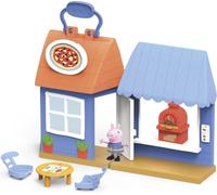 Peppa Pig Peppa's Adventures F2169 - Juego de Mesa para Pizzas, Incluye una Figura y 4 Accesorios, Multicolor