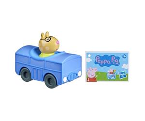 Peppa Pig Peppa's Adventures Little Buggy Vehículo, Juguete Preescolar para Edades de 3 años en adelante (Pedro Pony en autobús Escolar)
