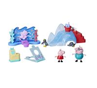 Peppa Pig Peppas Adventures Peppas Aquarium Adventure Playset Playset Preschool Toy: incluye 4 figuras y 8 accesorios; Para mayores de 3 aos