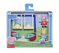 Peppa Pig Peppa's Adventures Peppa's Outside Divertido juguete preescolar con 2 figuras y 3 accesorios a partir de 3 aos