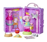 Peppa Pig Hasbro, Armario de Peppa, Juegos para Niñas y Niños de 3 Años o Más, Accesorios de Casa de Muñecas, Inventar Historias, Ropa y Alas de Hada, Idea de Regalo Creativo