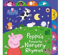 Peppa Pig – Peppa's Favourite Nursery Rhymes – Libro de cartón con pestañas – Ladybird