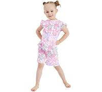Peppa Pig Pijama corto para niñas con flores, Peppa Pig - Flores cortas, 5-6 Años