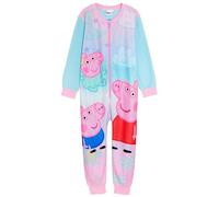 Peppa Pig Pijama enterizo para niños y niñas, todo en uno, Peppa Baby Evie, multicolor, 4-5 Years