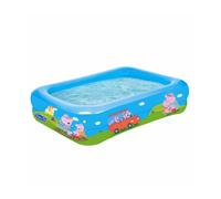Peppa Pig Piscina Hinchable Familiar Para Niños 200x150x50cm Jardín
