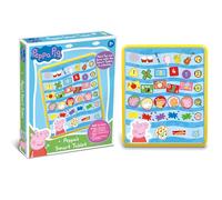 Peppa Pig PP04 Peppa's Smart Tablet Toy para niños - Aprendizaje Interactivo y Desarrollo Infantil, Colores, números y reconocimiento de Letras, Habilidades de comunicación, Cuenta con 6 Actividades