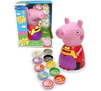 Peppa Pig PP11 Peppa Juguete para niños - Aprendizaje Interactivo y Desarrollo Infantil, reconocimiento de Colores y números, Contar y Escuchar, Incluye 10 Monedas Divertidas, 3+ años, Individual,