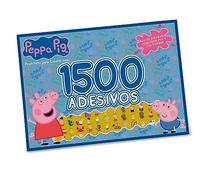 PEPPA PIG - PRANCHETA PARA COLORIR COM 1500 ADESIVOS