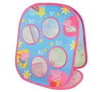 Peppa Pig Producto Oficial de Quick-Up Bean Bag Toss & Target Game | Actividad Divertida para niños al Aire Libre para niños