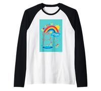 Peppa Pig Rainbow Camiseta Manga Raglan