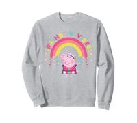 Peppa Pig Rainbow Vibes Stars Happy Friends Classic Forever Sudadera