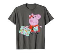 Peppa Pig Ready To Travel UK To USA Suitcase Camara Glasses Camiseta